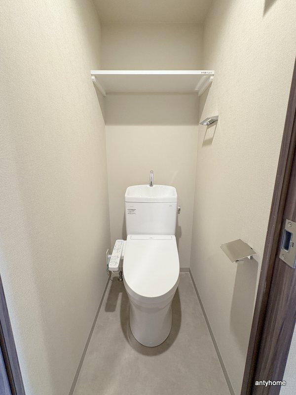 リヴェント森ノ宮　仲介手数料無料のトイレ