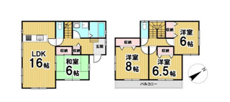 【間取り】 | 福岡県糟屋郡須恵町大字上須恵