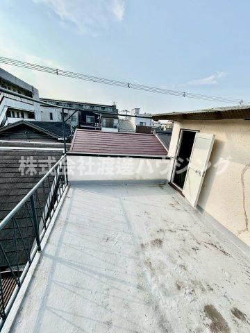 塚本5丁目貸家のバルコニー