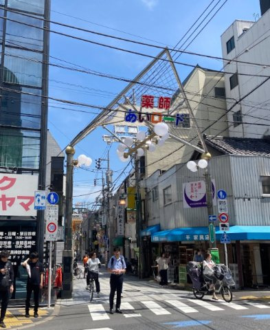 【展望】 | 中野駅徒歩8分 メゾン駒形店舗 1階 12.84坪 事務所居抜き