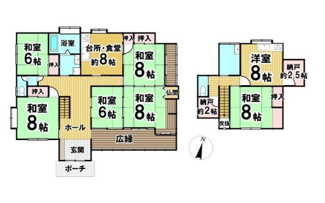 【間取り】 | 福岡県糟屋郡志免町向ヶ丘2丁目