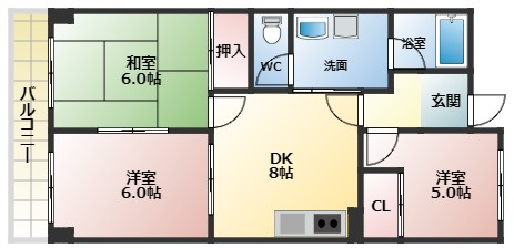 【間取り】 | グレースコートアオバオカ