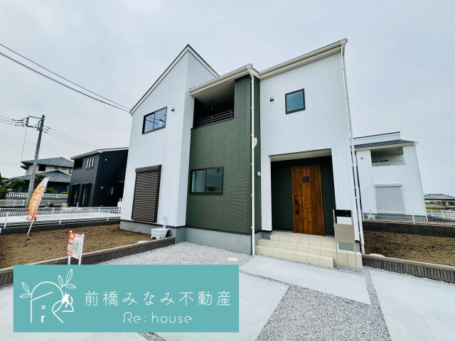北群馬郡吉岡町大久保第8　３号棟(全４棟)　リーブルガーデン　新築建売分譲の外観|落ち着いた雰囲気の外観です