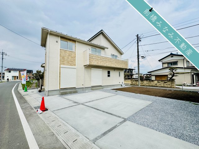 前橋市後家町　１号棟(全５棟)　ブルーミングガーデン　新築建売分譲の外観|きれいな外観です