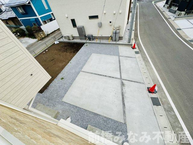 前橋市後家町　１号棟(全５棟)　ブルーミングガーデン　新築建売分譲の駐車場|駐車場の用意があります