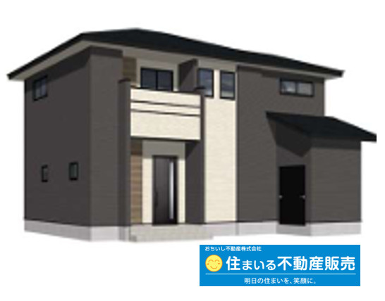 志免町大字吉原３期１区画　１号棟の外観パース