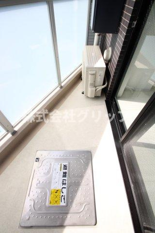 ミライズ横濱桜木町レジデンスのバルコニー