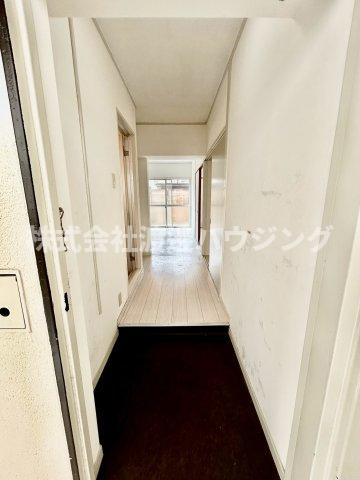 クリーンハイツ豊里の玄関