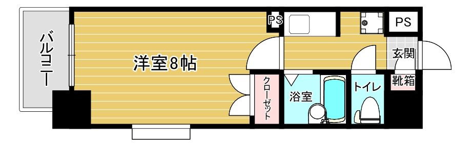 リファレンス駅南の間取り