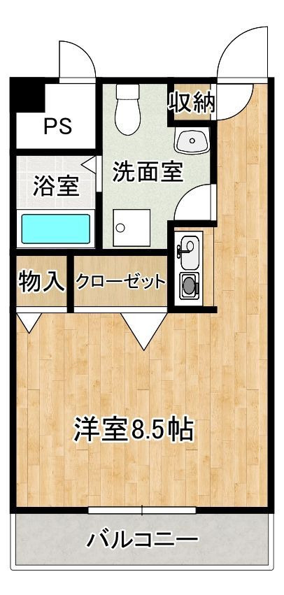 パークアヴェニュー22の間取り