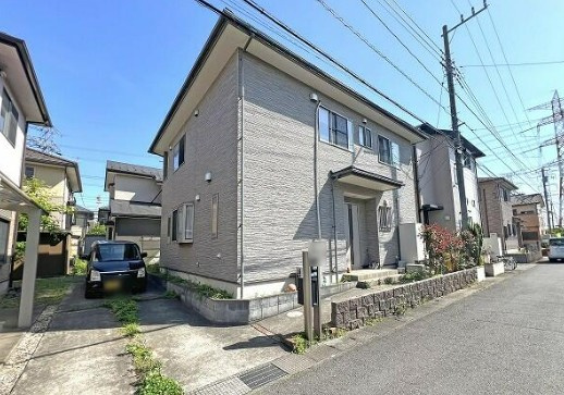 【中古】鶴ヶ島市新町中古住宅の外観|敷地54坪あります！