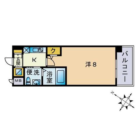 ASレジデンス吉塚の間取り