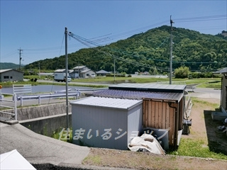 広島市安佐北区白木町大字井原のアパートの展望|募集のお部屋（104号室）からの眺望です！
