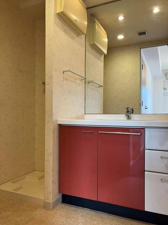 サンクタス横濱三ツ沢公園の洗面所