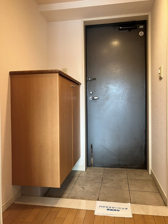 サンクタス横濱三ツ沢公園の玄関