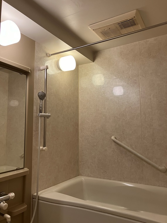 サンクタス横濱三ツ沢公園の浴室