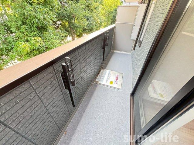 La Maison塚口のバルコニー