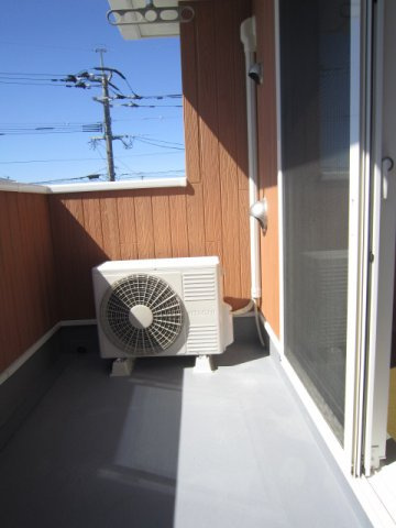 ヌーベル・ヴィラのバルコニー