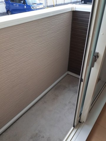 グランツ・ハウスⅡのバルコニー