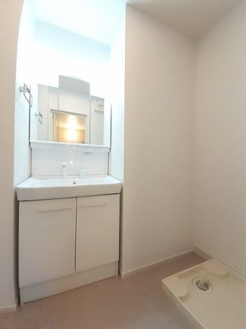 クローバーティアラ　Ｂの洗面所|使いやすい洗面所です