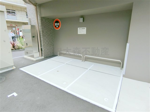 デュオステージ蒲田のその他共用部分|バイク置き場