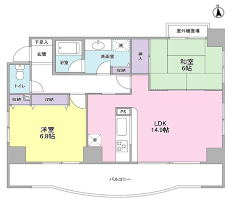 【間取り】 | グランドゥール広尾