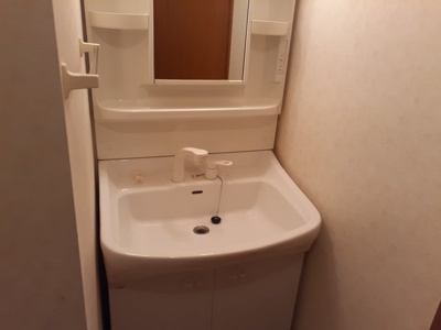 【洗面所】 | スカイコーポラスⅡ | コンパクトで使いやすい洗面所