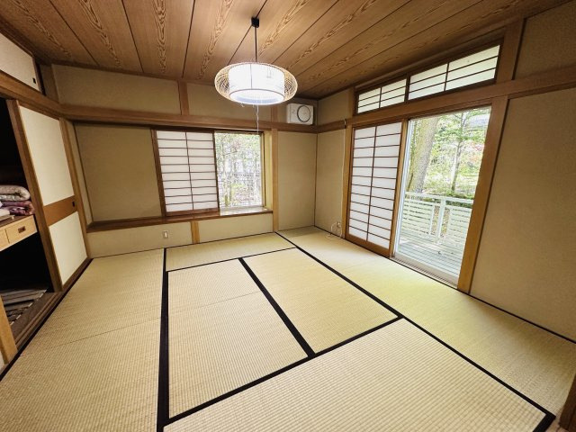 【商談中】南軽井沢 南平台エリア 中古戸建の和室