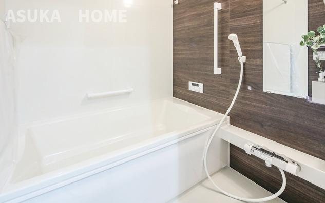 旭区上川井町　新築戸建の浴室|お風呂で日々の疲れを落としましょう　施工例