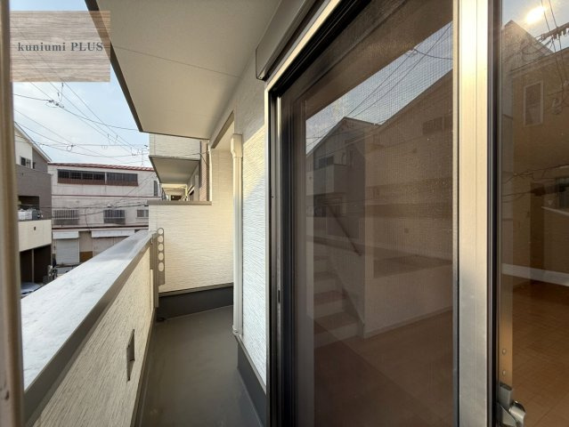 大阪市東成区深江南3丁目のバルコニー