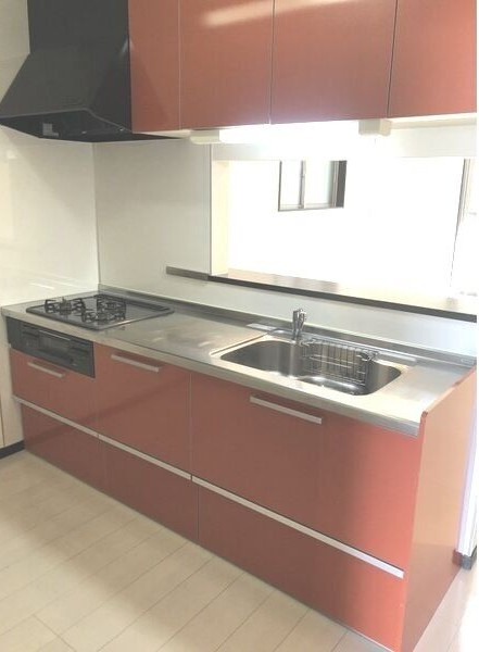 ひろたの社Ａ棟のキッチン