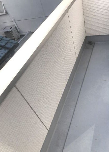 ひろたの社Ａ棟のバルコニー