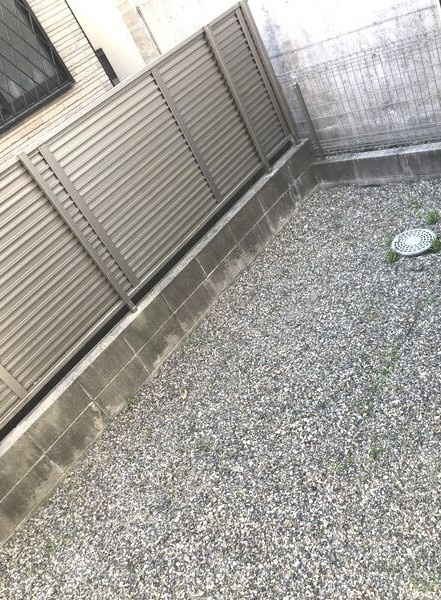 ひろたの社Ａ棟の庭