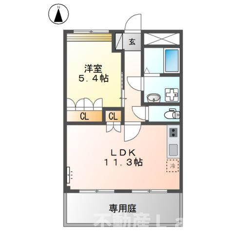 ハイツルーエンの間取り