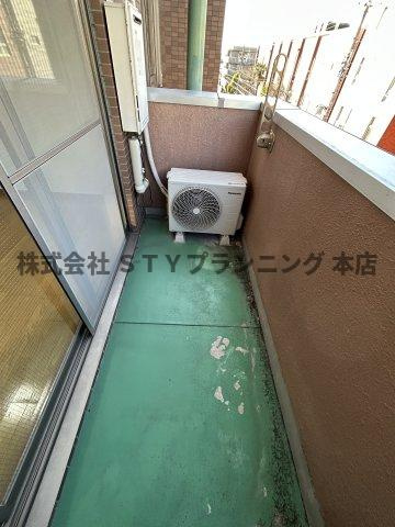 仲介手数料０円！ノーブル千賀のバルコニー