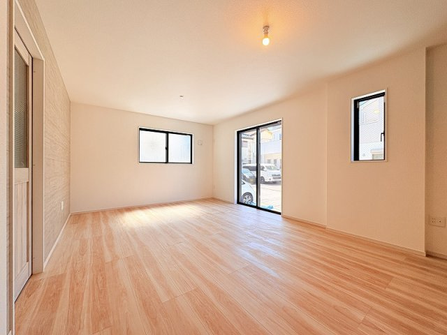 【外観】 | 練馬区大泉学園町6丁目　新築一戸建住宅　全1棟　（保谷店） | 公園にも近く、緑豊かで落ち着いた住環境です。