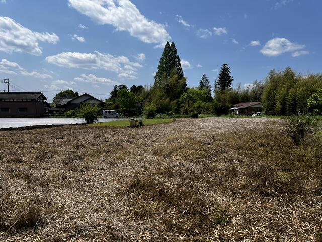 那珂市戸の売地の外観