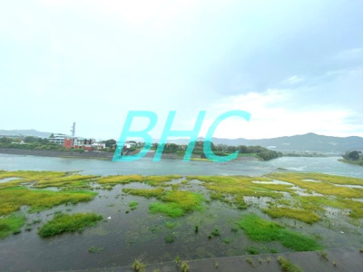 【展望】 | レックスガーデン大津南郷リオ | バルコニーからは開放的な瀬田川の景色が広がります。