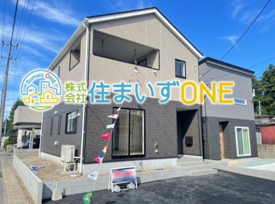 【外観】 | 新築分譲住宅　山形市長町第7　全1棟 | 【Facade】
爽やかな青空の下に贅沢なほどに降り注ぐ陽光、豊かな居住性と、クオリティが見事に調和した住空間は、住まうことの喜びを感じさせてくれます。