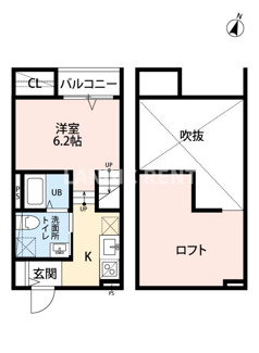 【間取り】 | プリムローズ吉塚