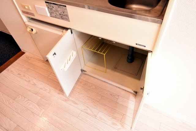 アメニティ武庫川の収納|キッチン下収納