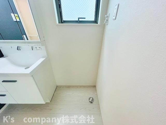 ◎茅ヶ崎市柳島1丁目　新築戸建　1号棟のランドリースペース|洗濯機置き場♪