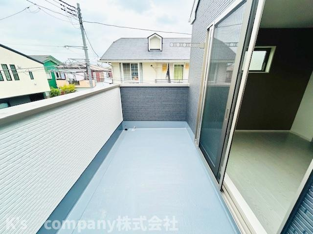 ◎茅ヶ崎市柳島1丁目　新築戸建　1号棟のバルコニー|2階バルコニー◇◇