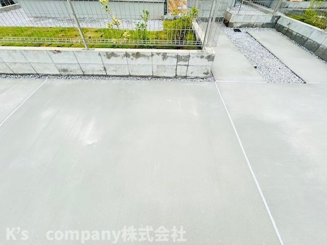 ◎茅ヶ崎市柳島1丁目　新築戸建　1号棟の駐車場|お車2台可能◇◇