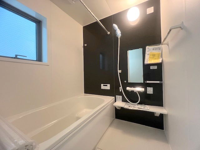 ◎茅ヶ崎市柳島1丁目　新築戸建　2号棟の浴室|1日の疲れを癒す浴室スペース♪