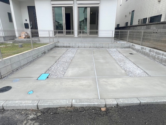 ◎茅ヶ崎市柳島1丁目　新築戸建　2号棟の駐車場|お車2台可能◇◇