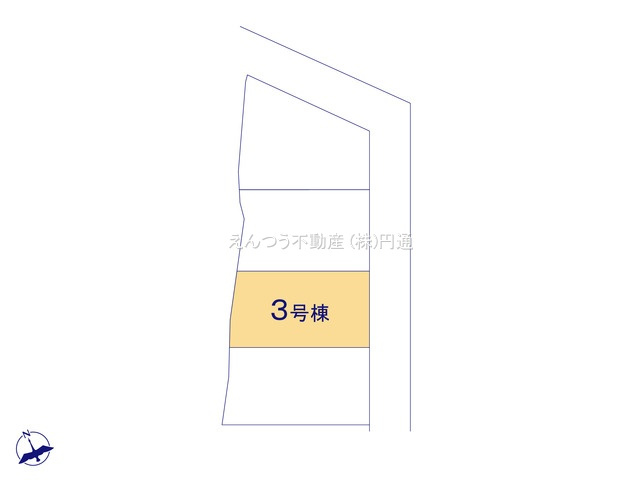北久手町1期の区画図