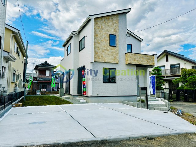 平塚市万田1丁目　新築戸建全1棟の外観