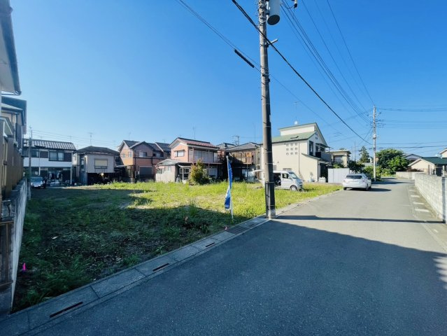 敷地面積53坪　売地　川越市古市場の前面道路含む現地写真|現地（2025年6月）撮影
お車の出し入れもラクラクです♪