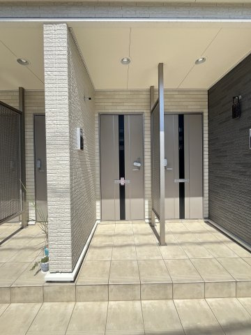 メゾン．ド．プランタンの玄関